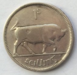 Ирландия 1 шиллинг 1940 год