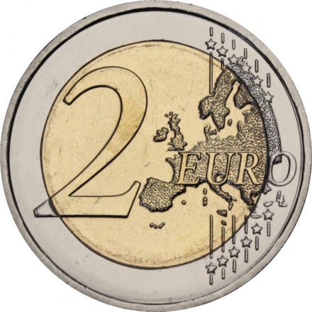 Франция 2 евро 2024 год - XXXIII Олимпийские и XVII Паралимпийские игры, Париж 2024 - Эйфелева башня