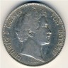 Монета Бавария 1 гульден 1840 год