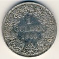Бавария 1 гульден 1840 год