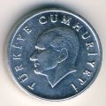 Турция 1 лира 1987 год