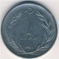 Турция 1 лира 1961 год