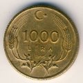 Турция 1000 лир 1995 год