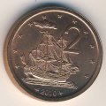 Острова Кука 2 цента 2010 год - Корабль «Индевор» (HMS Endeavour)