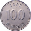 Южная Корея 100 вон 2002 год - Ли Сунсин