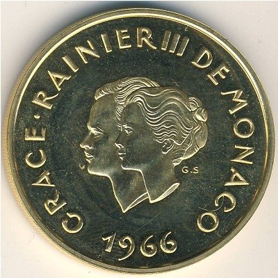 Монако 200 франков 1966 год