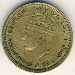 Британская Западная Африка 6 пенсов 1942 год