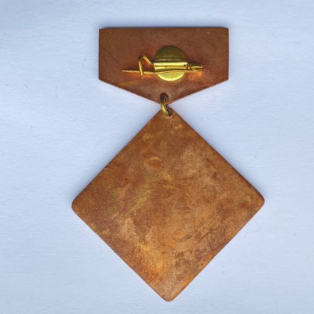 Значок. ДОСААФ СССР. Седьмая спартакиада народов СССР. 2 место