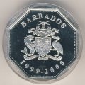 Барбадос 5 долларов 1999 год
