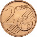 Эстония 2 евроцента 2021 год