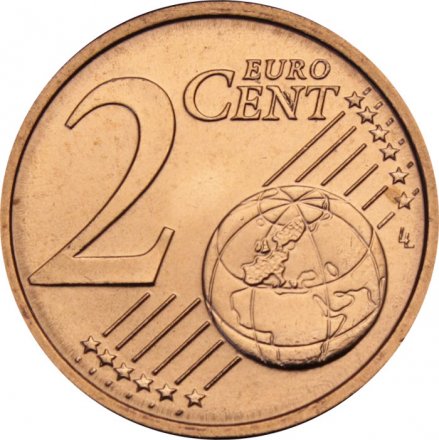 Эстония 2 евроцента 2021 год