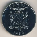 Замбия 100 квача 1998 год - Крокодил