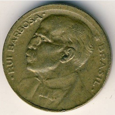 Бразилия 20 сентаво 1953 год