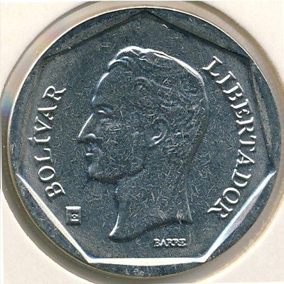 Венесуэла 50 боливаров 2004 год