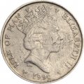 Остров Мэн 5 пенсов 1990 год (отметка &quot;AA&quot; на реверсе)