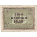 Германия (Рейнская провинция, Дюссельдорф) 10000000 марок 1923 год - VF
