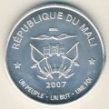 Мали 2500 франков 2007 год
