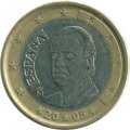 Испания 1 евро 2005 год - Хуан Карлос I