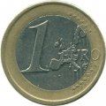 Испания 1 евро 2005 год - Хуан Карлос I
