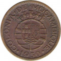 Мозамбик 20 сентаво 1950 год