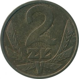 Польша 2 злотых 1982 год