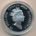 Канада 15 долларов 2003 год