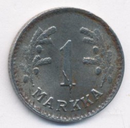 Финляндия 1 марка 1947 год