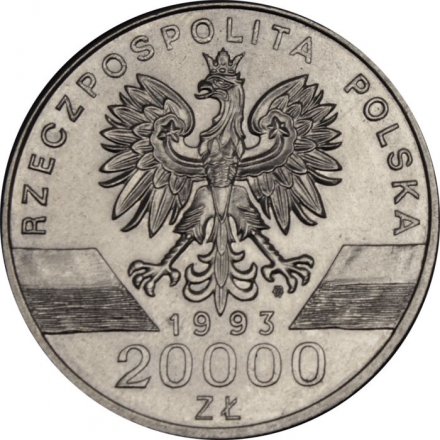 Польша 20000 злотых 1993 год - Ласточка