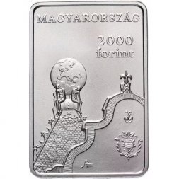 Венгрия 2000 форинтов 2019 год - Институт геологии