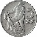 Польша 5 злотых 1960 год