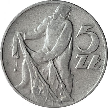 Польша 5 злотых 1960 год