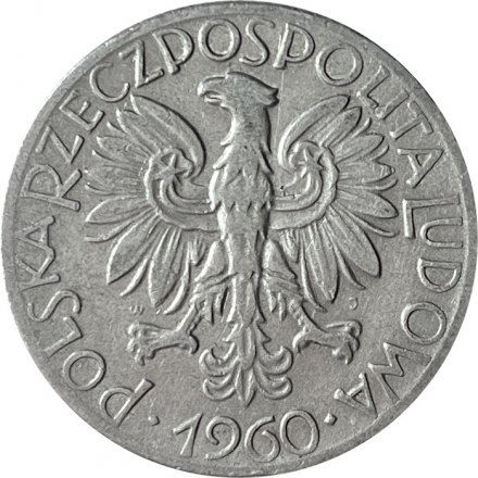 Польша 5 злотых 1960 год