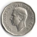 Канада 5 центов 1951 год - 200 лет с момента открытия никеля