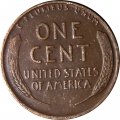 США 1 цент 1935 год - Авраам Линкольн (без отметки МД)