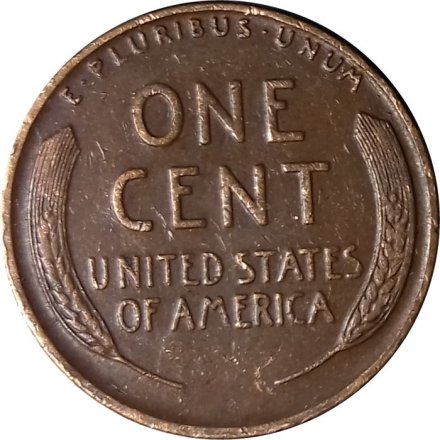 США 1 цент 1935 год - Авраам Линкольн (без отметки МД)