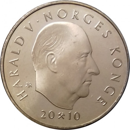 Норвегия 10 крон 2010 год - 200 лет со дня рождения Уле Булля UNC