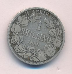 ЮАР 1 шиллинг 1896 год