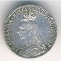 Великобритания 1 пенни 1890 год