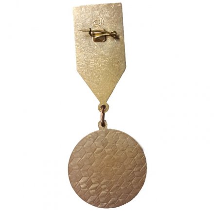 Значок на колодке Футбол. 3 место