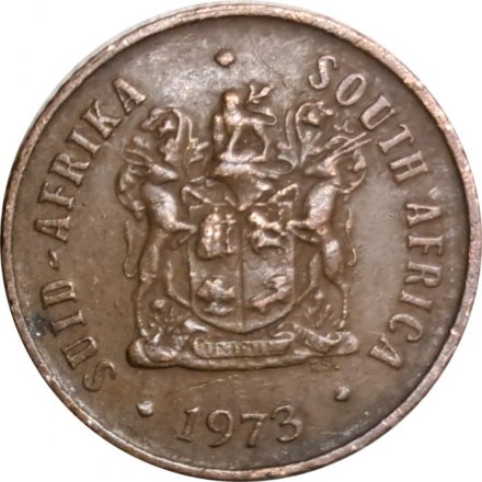 ЮАР 1 цент 1973 год