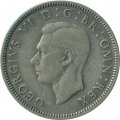Великобритания 1 шиллинг 1937 год - Шотландский герб