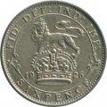 Великобритания 6 пенсов 1926 год - Король Георг V