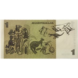 Австралия 1 доллар 1974-1983 год - UNC