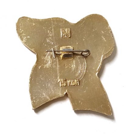 Значок XXVI (26) съезд КПСС. Ленин. Бант