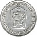 Чехословакия 10 геллеров 1969 год