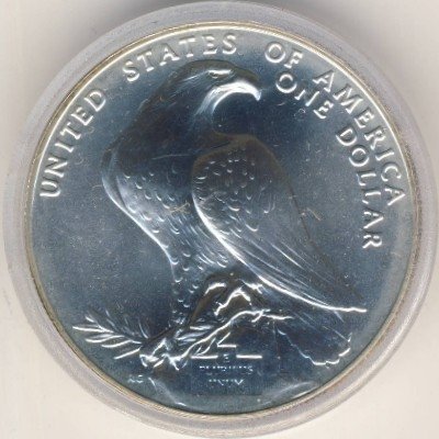 США 1 доллар 1984 год - XXIII Летние Олимпийские игры 1984 года в Лос- Анжелесе (D)