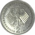 ФРГ 2 марки 1992 год - Франц Йозеф Штраус (F)