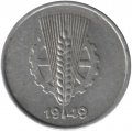 ГДР 1 пфенниг 1949 год (Е)