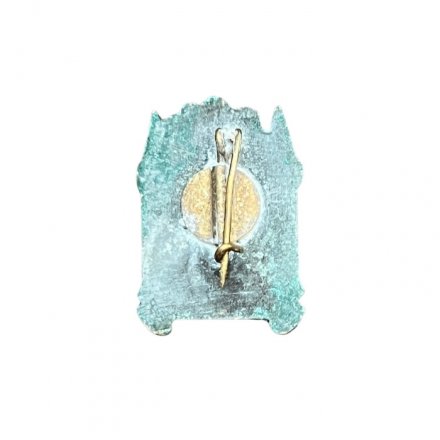 Значок Эстония. Таллин (Tallinn). Замок. Пушка