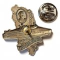 Знак Пассажирский теплоход &quot;Виктор Астафьев&quot;. Средне-Невский судостроительный завод (СНСЗ)